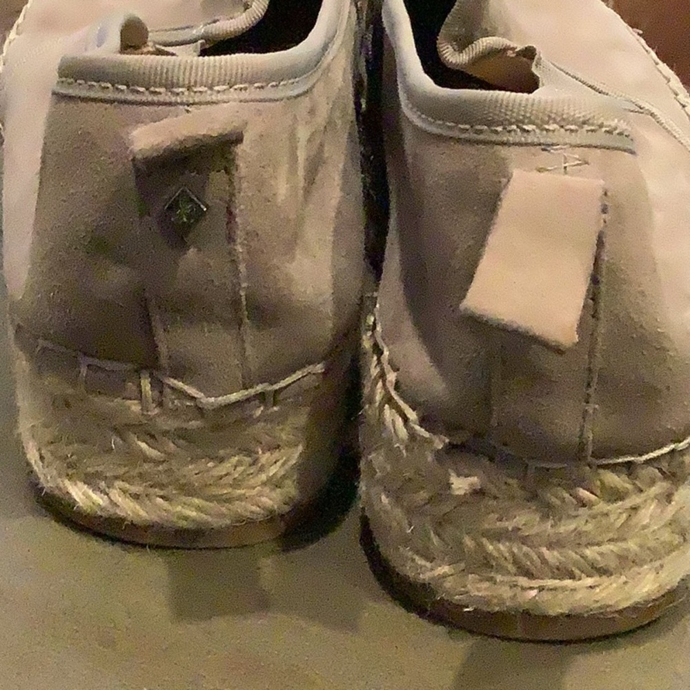 Sam Edelman Carrin Espadrilles Taupe Size 8.5 - Picture 7 of 9